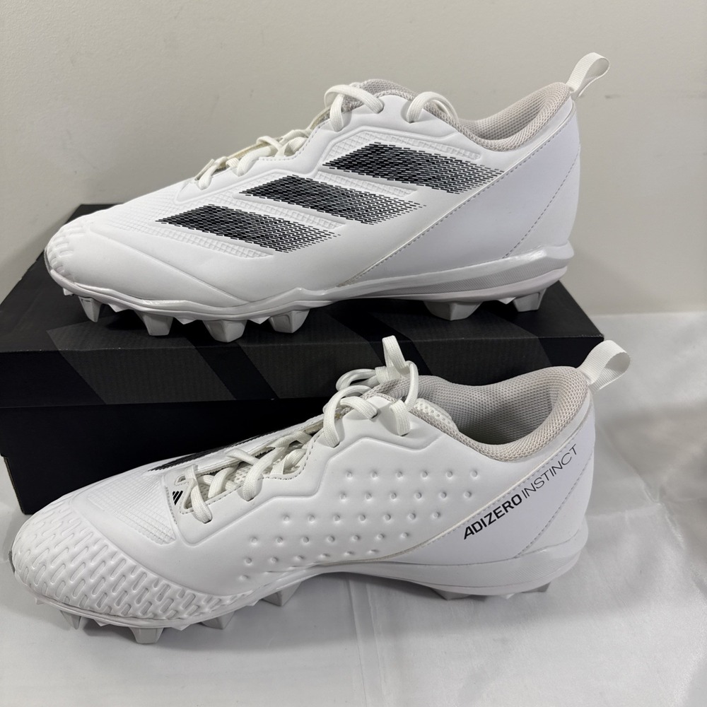 Adidas Adizero Instinct TP White Black Softball Cleats IH3468 Womens Sz 13‎